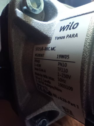 Wilo Circolatore Pompa Solare Termico ST 25/6