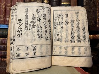 Libro japonés Meiji 17 (1884) original