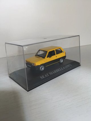 Maqueta Seat Marbella 1987 Amarillo