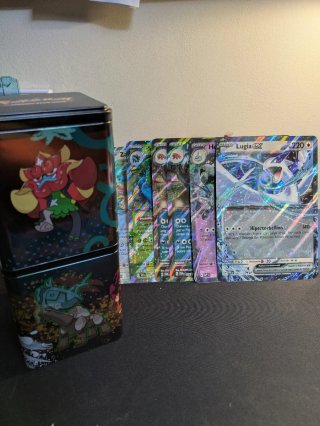 Pack Latas y Cartas Jumbo Pokémon