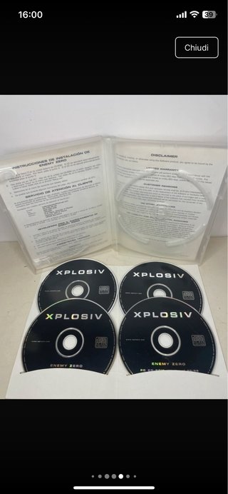 Enemy Zero PC CD-ROM Xplosiv