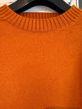 Jersey MaxMara niña/teen 100% lana | Naranja