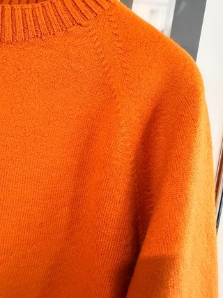 Jersey MaxMara niña/teen 100% lana | Naranja