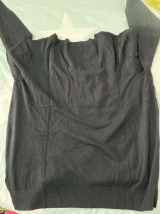 Camiseta manga larga negra