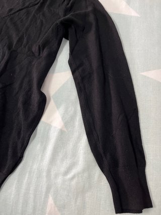 Camiseta manga larga negra