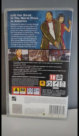 Grand Theft Auto Chinatown Wars PSP
