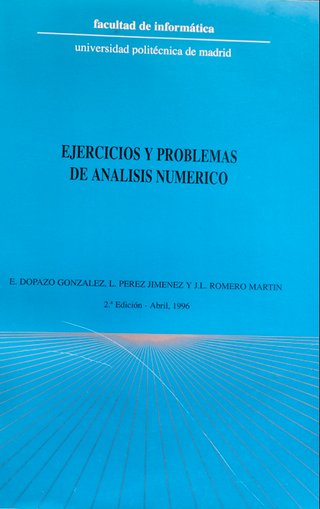 Libro Ejercicios y Problemas de Análisis Numérico