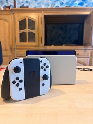 Nintendo Switch OLED Blanca.