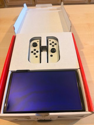 Nintendo Switch OLED Blanca.