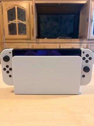 Nintendo Switch OLED Blanca.