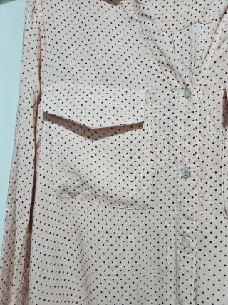 Camisa rosa lunares Easy Wear Talla M
