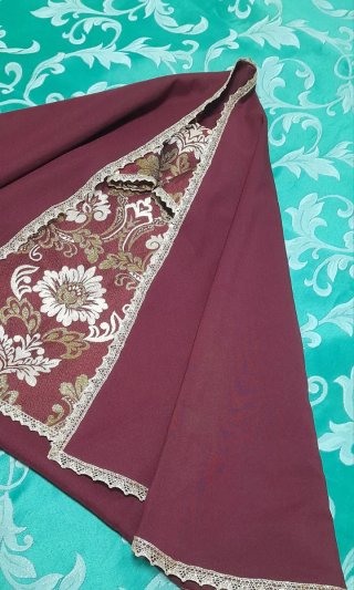 Conjunto Manto y Saya Virgen Candelero
