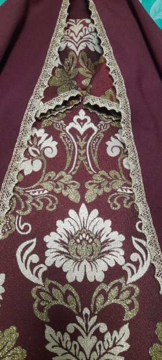 Conjunto Manto y Saya Virgen Candelero