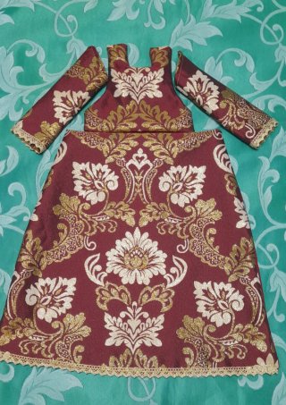 Conjunto Manto y Saya Virgen Candelero