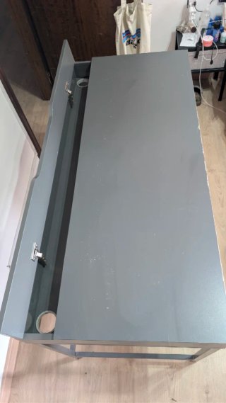 Escritorio Ikea Alex Gris