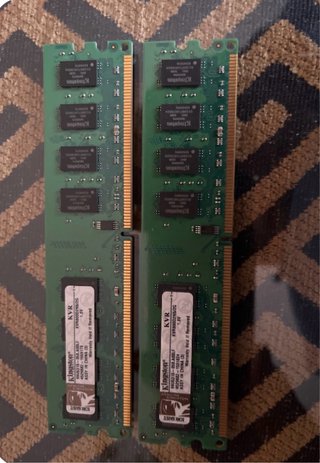 Pack 4GB RAM DDR2 800MHz Kingston