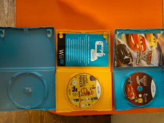 Nintendo Wii U Negra + Juegos