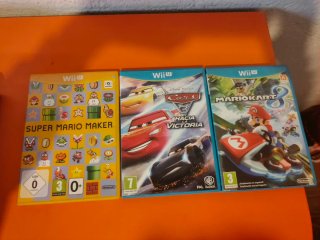 Nintendo Wii U Negra + Juegos