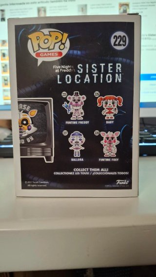 Funko Pop Lolbit Sister Location 229 Exclusivo