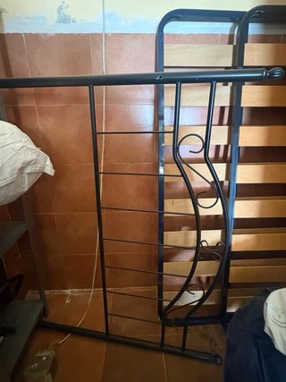 Cabecero forja negro