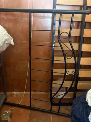 Cabecero forja negro