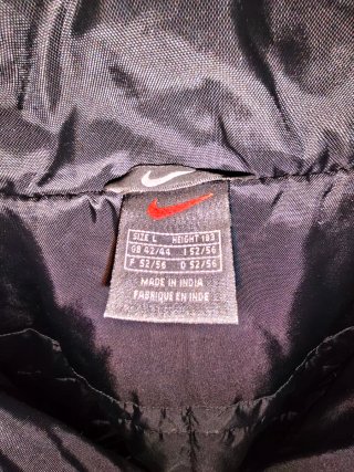 Chaqueta Nike acolchada negra Original