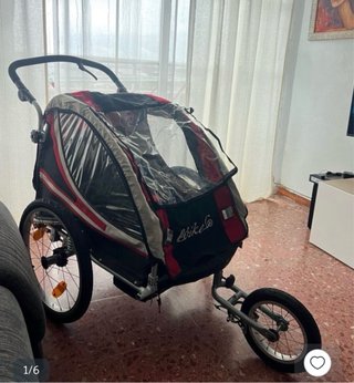 Remolque bici para niños