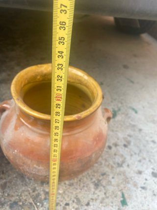 Tinaja de terracota antigua