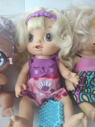 Lote muñecas bebé pipi