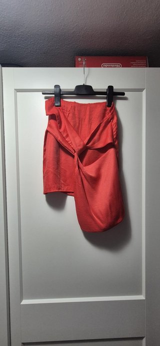 Falda Zara Nudo Delantero Estilo Pareo Talla M