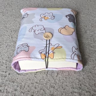 Funda de tela para libros