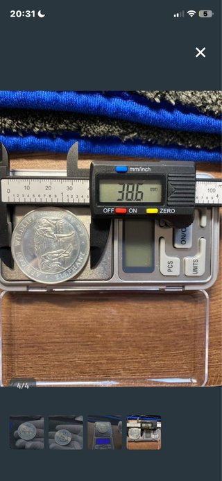 1 oz Plata Pura Elefante Somalia .9999