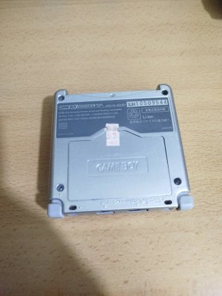 Nintendo Game Boy Advance SP Plata