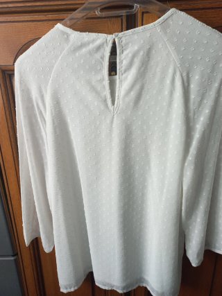 Blusa Blanca de Sfera Talla L