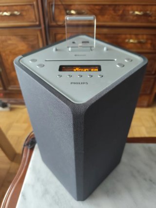 Altavoz Philips Bluetooth Negro/Gris
