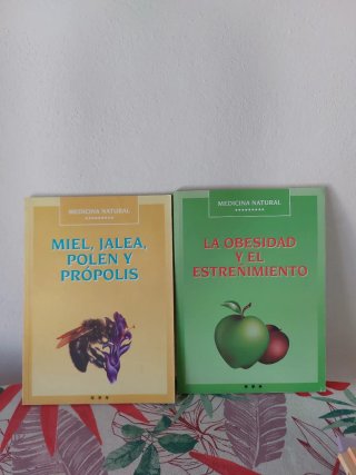 6 manuales antiguos. MEDICINA NATURAL.