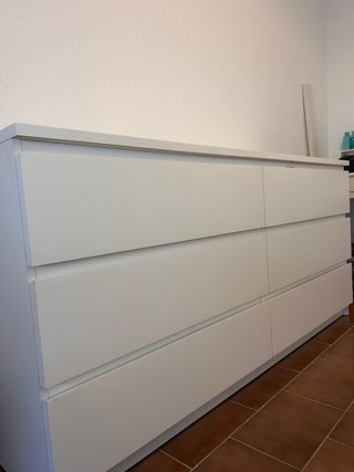 Cómoda MALM IKEA 6 cajones
