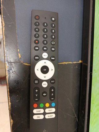 Televisión Smart Tech Negra