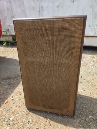 Altavoces vintage Advent 2002 beige/marrón