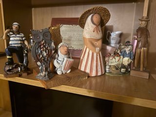 Colección figuras decorativas antiguas