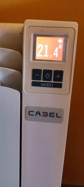 Calefactor Eléctrico CABEL 1500W Digital