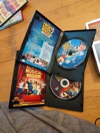 High School Musical 1 y 2 DVD Edición Extendida