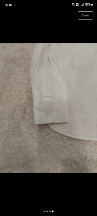 Camisa blanca niño con logo