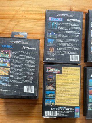Pack 10 Juegos Sega Mega Drive.