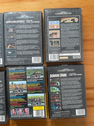 Pack 10 Juegos Sega Mega Drive.