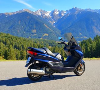 Yamaha Majesty 250cc 2002 Azul