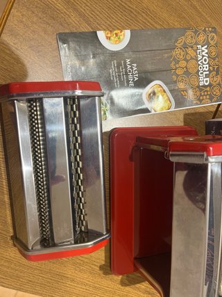 Macchina per Pasta KitchenCraft Rossa