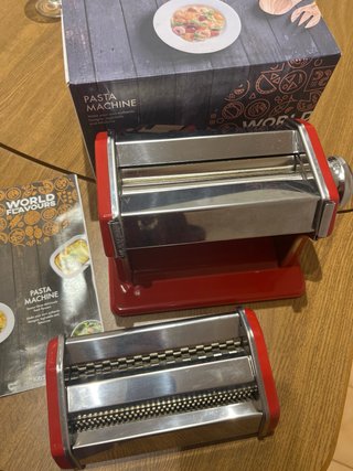 Macchina per Pasta KitchenCraft Rossa