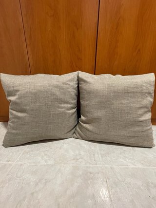Cojines decorativos beige