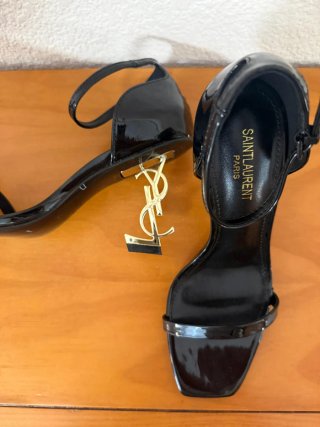 Tacchi Yves Saint Laurent Opyum Neri Dorati